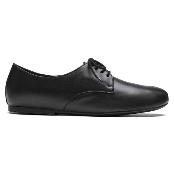 Birkenstock Black Landshut Real Leather Wide / Normal Footbed Shoes Size 37 NWT main image 8